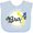 Blue, variant on Inktastic World Down Syndrome Day Brave Boys or Girls Baby Bib