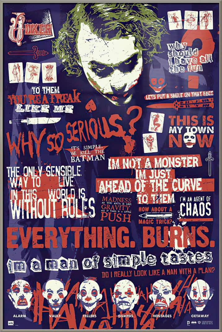 Batman Dark Knight Joker Quotes