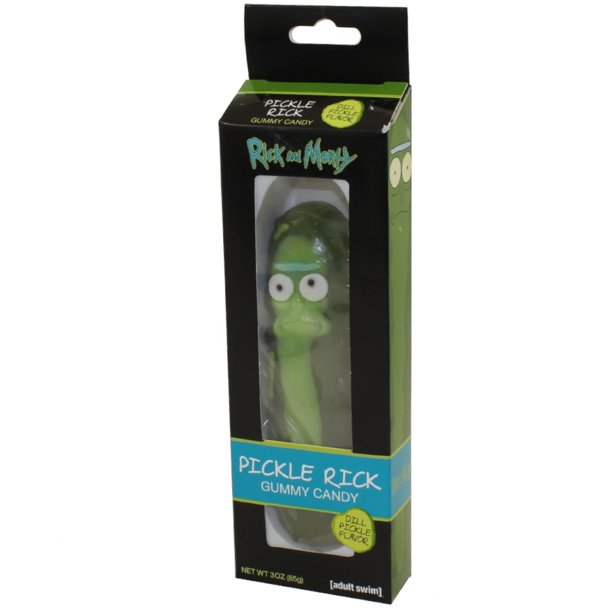 Boston America Rick and Morty PICKLE RICK GUMMY CANDY (Dill Pickle