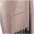 thumbnail image 4 of Silver Fever Nepal Solid Two Ply Warm Soft Pashmina Scarf Shawl Wrap, 4 of 7