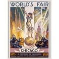 thumbnail image 2 of Art.com Chicago Worlds Fair, 1933 Art Print by Glen C. Sheffer, 12" x 16", 2 of 4