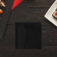 thumbnail image 4 of Phenofice Party Decorations 4Pcs Black Cloth Napkins Reusable Washable For Wedding Banquet Tables, 4 of 6