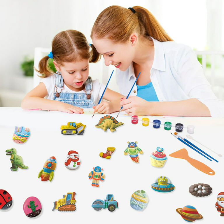Painted Plaster Doll DIY Paint Figurines For Kids Creative Plaster Painting  Safe Paintable Figurines For Boys Girls Kids