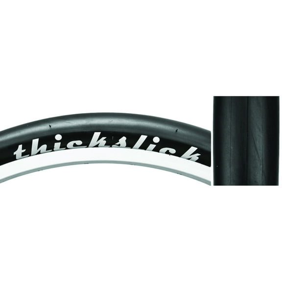 WTB ThickSlick Comp Tire: 700 x 28, Wire Bead, Black