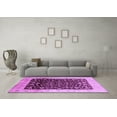 thumbnail image 3 of Ahgly Company Indoor Rectangle Oriental Purple Industrial Area Rugs, 2' x 5', 3 of 4