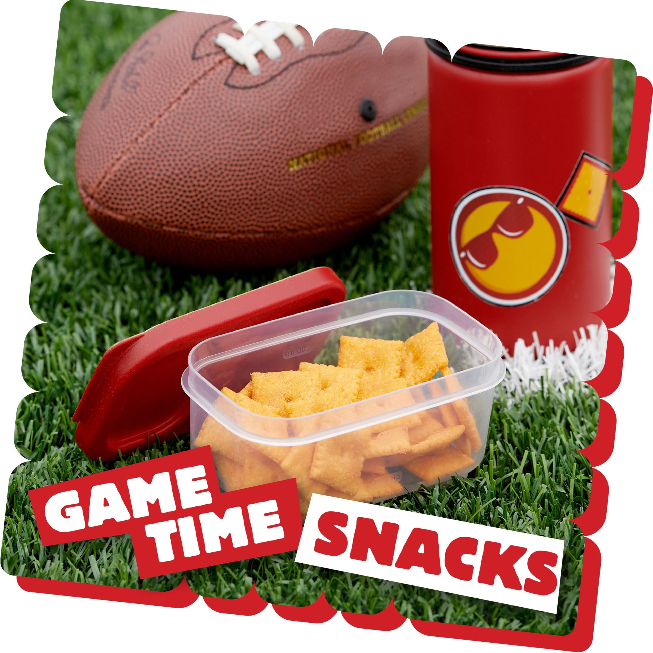 Cheez-It Cheddar Jack Cheese Crackers, Baked Snack Crackers, 12.4 oz (Pack of 4)