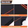 thumbnail image 4 of Muñequera ANGGREK ligera resistente color Negro Naranja, 4 of 8