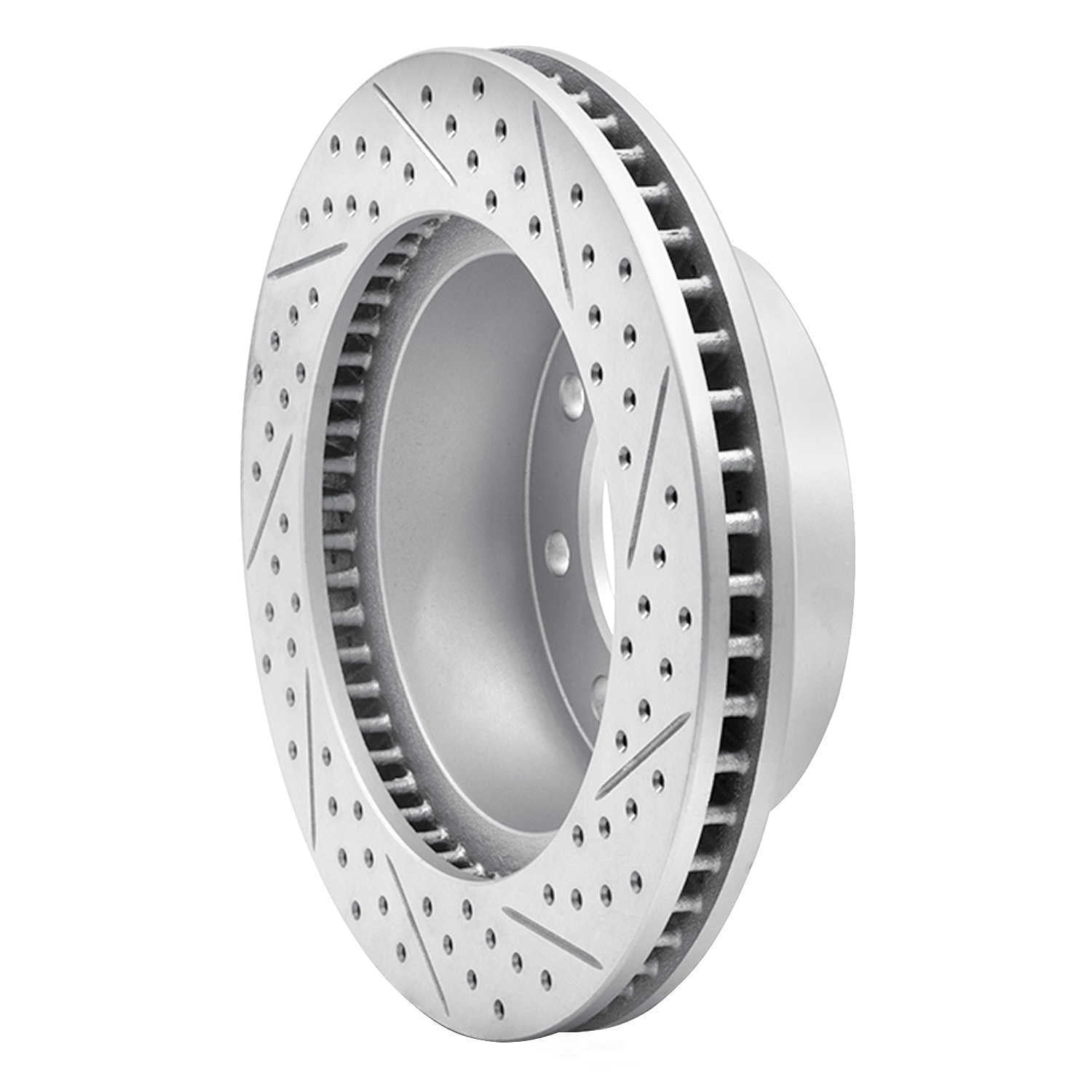 Dynamic Friction Company 830-40102L DFC Geoperformance Rotor - Drilled and Slotted