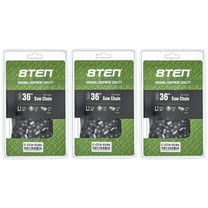 Full Chisel Chainsaw Chain 36 inch .063 3/8 115DL for Poulan Husqvarna 3 Pack 810-CCC2306H