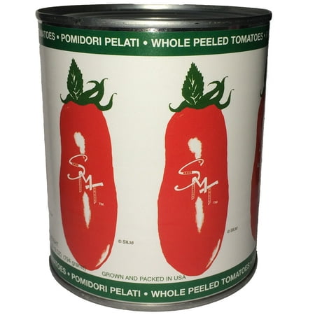 SMT San Marzano Style Tomatoes Whole Peeled 28 Oz (Pack of
