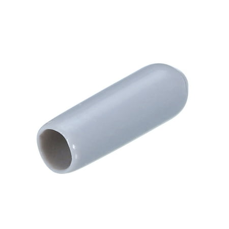 

80pcs Rubber End Caps 4mm PVC Vinyl Round End Cap Cover Screw Thread Protectors Grey
