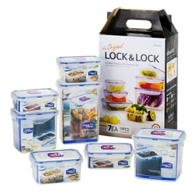 Lock Lock Easy Essentials Pantry 3 Cup Rectangular Food Storage