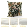 thumbnail image 4 of YINGXI Home Eucalyptus Leaves Throw Pillow Covers,Seasonal Spring Summer Truck Cushion Case for Sofa Couch 20x20in, 4 of 5