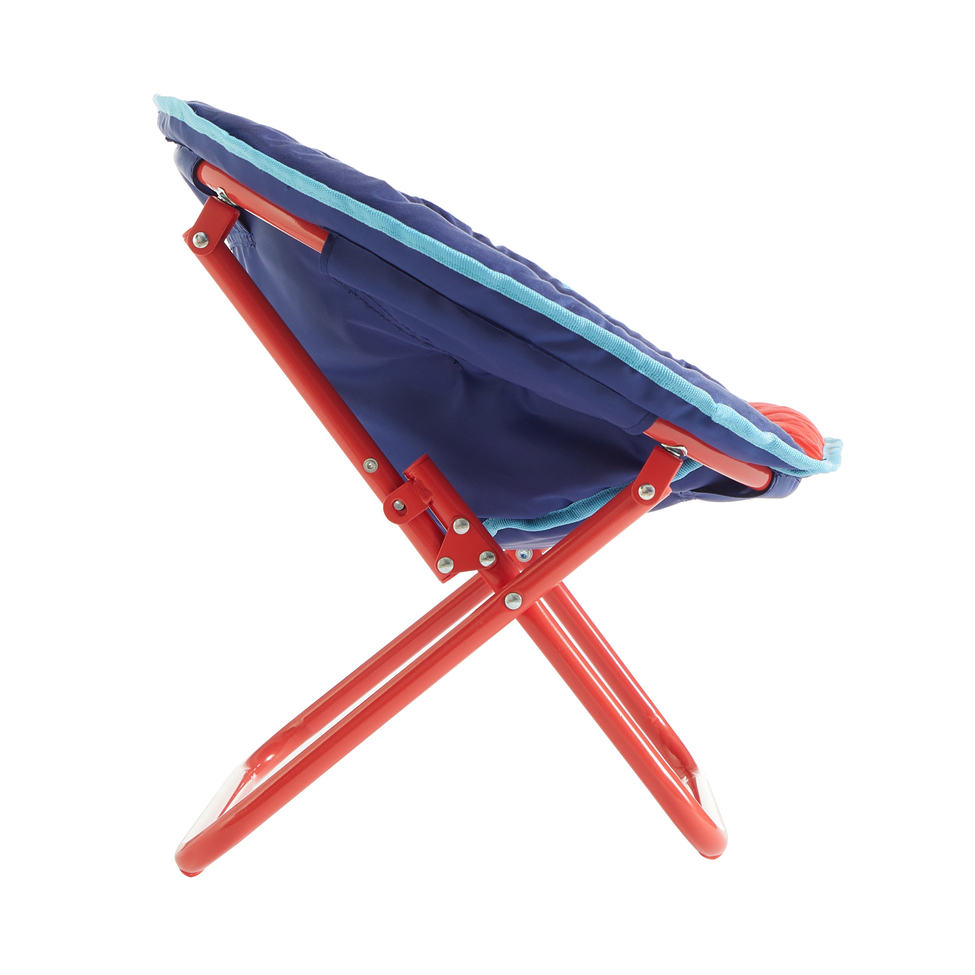 Nickelodeon's Paw Patrol 19" Toddler Mini Saucer Chair, Blue Polyester