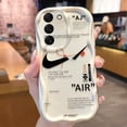 thumbnail image 3 of Funda con etiquetas de arte deportivo para Samsung Galaxy S24 S23 S22 S21 Ultra Plus S20 FE A73 A72 A71 A55 A54 5G A53 A52 A51 4G A50S A50, 3 of 5