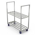 thumbnail image 1 of Winholt SMC-63 25" x 63" Sani-Mobile Cooler Cart - (2) Levels, Aluminum, 1 of 1