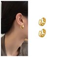 thumbnail image 3 of Soleilie Small Hoop Earrings for Women,Hypoallergenic Stainless Steel Tiny Earrings,Gold/Silver/Black Non-Tarnish Cartilage Hoop Earring for Men,Lightweight Sleeper Earrings,7/8/9/10/12/14/16mm, 3 of 6