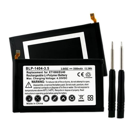 Empire BLP-1404-3.5 Motorola EU40 Droid Ultra XT-1080 3.8V 3.5Ah Li-Poly Battery - 13.3 watt