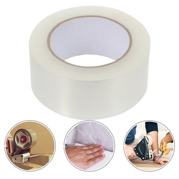 Raindrops 1Set Packaging Tape Heavy Duty Transparent Pet Material Strong Stickiness for Industrial Shipping