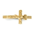 thumbnail image 5 of Auriga Fine Jewelry 14K Yellow Gold Jesus Band Ring Size- 7 for Women, 5 of 7
