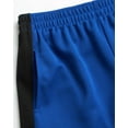 thumbnail image 3 of Mad Game Boys' 5 Pack Mesh Lightweight Active Performance Solid Basketball Shorts with Pockets (Size: 8-18), 3 of 6
