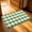 Green, variant on Fareti Plaid Rug, 23.6 x 15.7 Inches Outdoor Front Door Decor Mat, Christmas New Year Holiday Porch Entryway Layered Doormat, Pink