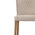 thumbnail image 6 of New Pacific Direct Albie 20" Fabric Dining Side Chair in Brown (Set of 2), 6 of 9