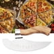 thumbnail image 1 of Hacha Para Pizza, Estilo Medieval, Agarre Antideslizante, Acero Inoxidable Y Madera De Pino, Cortador De Pizza Vikingo Para El Hogar, 1 of 7