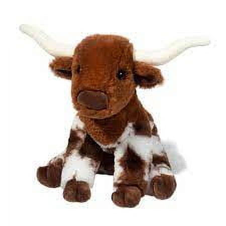 Douglas Bixbie Brow & White Spotted Longhorn Cow