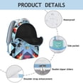 thumbnail image 4 of Bohemian Style University Backpack - Large Capacity & Expandable Pockets | Versatile, 4 of 6