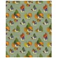 thumbnail image 3 of Juego de ropa de cama ABPHQTO 3 piezas Funda nórdica de erizo de otoño con 2 fundas de almohada tamaño doble, 3 of 4