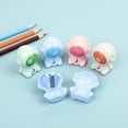 thumbnail image 2 of IMENGL Clearance! Delayuji Handheld Pencil Sharpener Pencil Sharpener with Lid Detachable Round Double Hole Manual Pencil Sharpener School Pencil Sharpener Student Pencil Sharpener One Size Blue, 2 of 9