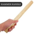 thumbnail image 3 of unbranded Wood Cutting Hammer Handle Wooden For Workers 1Pack, 3 of 8