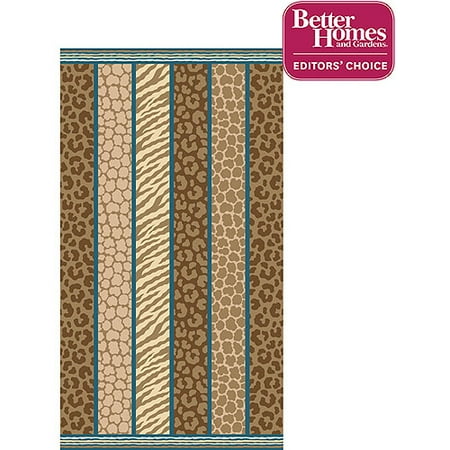 Better Homes and Gardens Oversized 40x72 Beach Towel - Animal Stripe