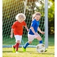 thumbnail image 6 of Barocity Classic White & Gold Size 3 Soccer Ball – Boys and Girls Soccer Ball, Premium Outdoor and Indoor Soccer Ball for Toddlers Playtime and Practice Games – Cool Ball for All Ages, 6 of 7