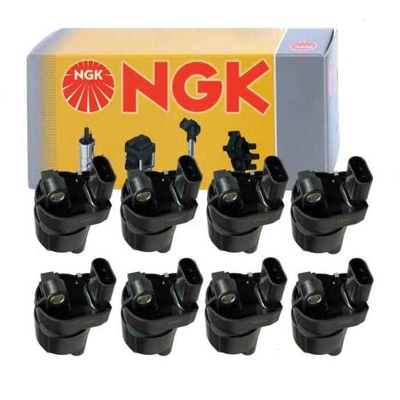 8 pc NGK Ignition Coils compatible with Chevrolet Express 1500 5.3L V8 2008-2014