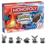 Pokemon Monopoly | A Pokemon Adventure | Kanto Edition | Board Game for 6 Players