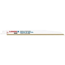 Lenox Gold 9 in. Bi-Metal Reciprocating Saw Blade 6 TPI 5 pk