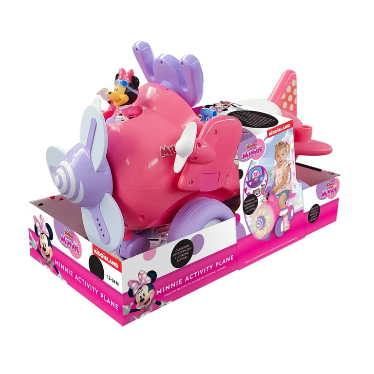 Disney Deluxe Minnie Mouse Plane Activity Ride on with