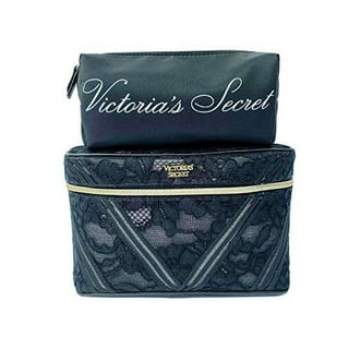 Victoria's Secret VS Set Of 3 Beauty COSMETIC Bag Train Case Tote  Make-Up NEW