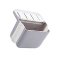 thumbnail image 1 of Moyic Escurridor de fregadero, escurridor para de frutas y verduras, soporte de almacenamiento de esponja multiusos, estante hueco, Almacenamiento y organización del hogar Blanco, 1 of 6