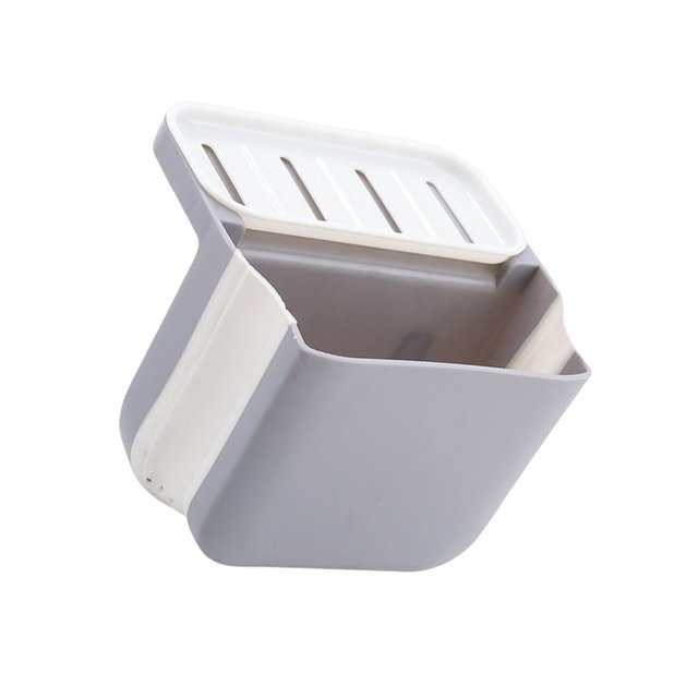 Moyic Escurridor de fregadero, escurridor para de frutas y verduras, soporte de almacenamiento de esponja multiusos, estante hueco, Almacenamiento y organización del hogar Blanco