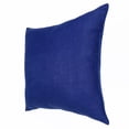 thumbnail image 3 of LR Home Estate Linen Poly Filled Pillow in Blue, 20" x 20", 3 of 9