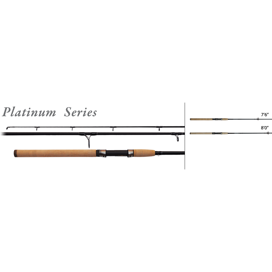 Ohero Platinum Spinning Rods