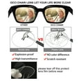 thumbnail image 4 of OCCI CHIARI Reading Eye Glasses 3.5 Reader for Women 350(1.0 1.25 1.5 1.75 2.0 2.25 2.5 2.75 3.0 3.5 4.0) with Arylic Lens (Black, 350), 4 of 6