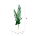 thumbnail image 2 of Vickerman 30" Green Glitter Fern Berry Artificial Christmas Spray. Includes 2 sprays per pack., 2 of 3