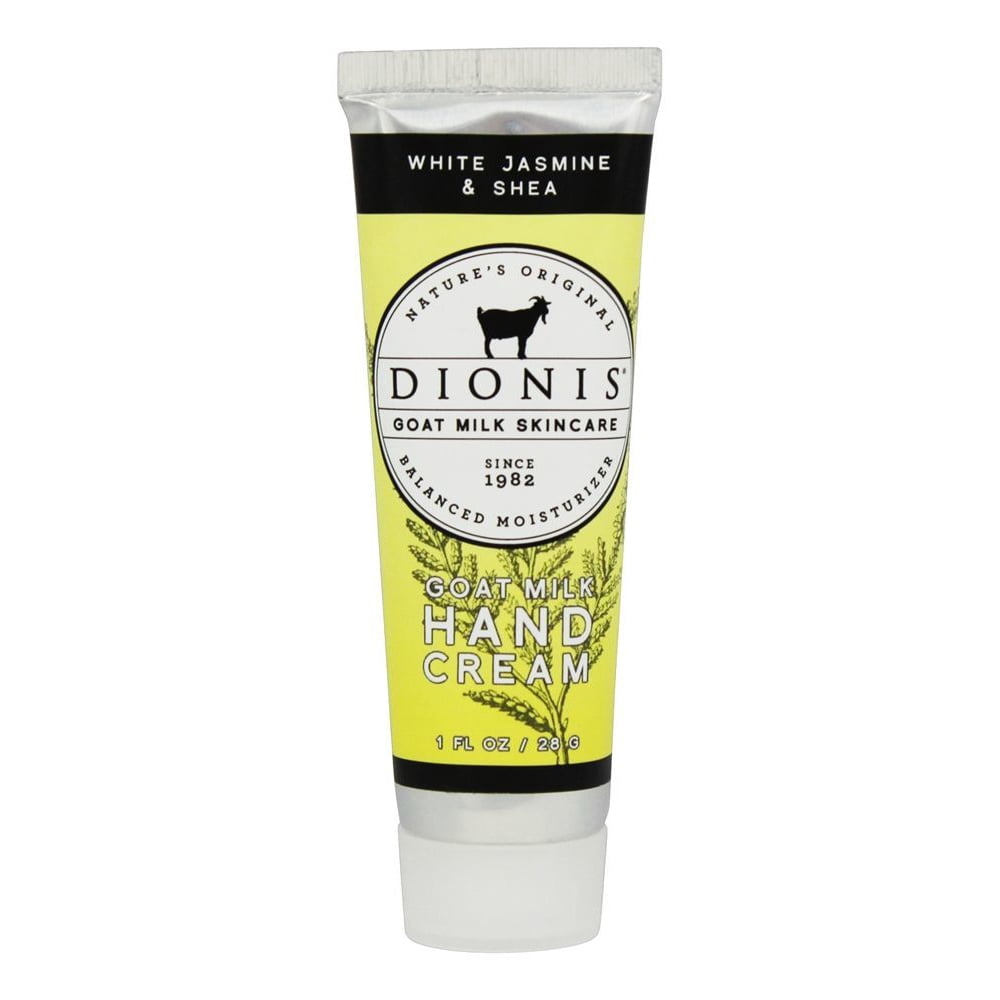 Dionis Goat Milk Skincare Hand Cream White Jasmine & Shea 1 oz.