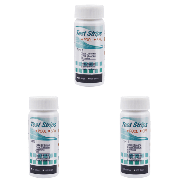 Prueba PH Valor Cloro Residual Alcalinidad Probador Dureza (100 Uds)