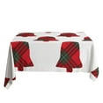 thumbnail image 1 of Christmas Tablecloth Dustproof Add Atmosphere Square European Style Creative Printing Table Protector Cover Daily Use, 1 of 8