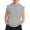Grey, variant on Kids Sleeveless Hooded Tank Top, Boys Girls Pocket Casual Sleeveless Sweatshirt